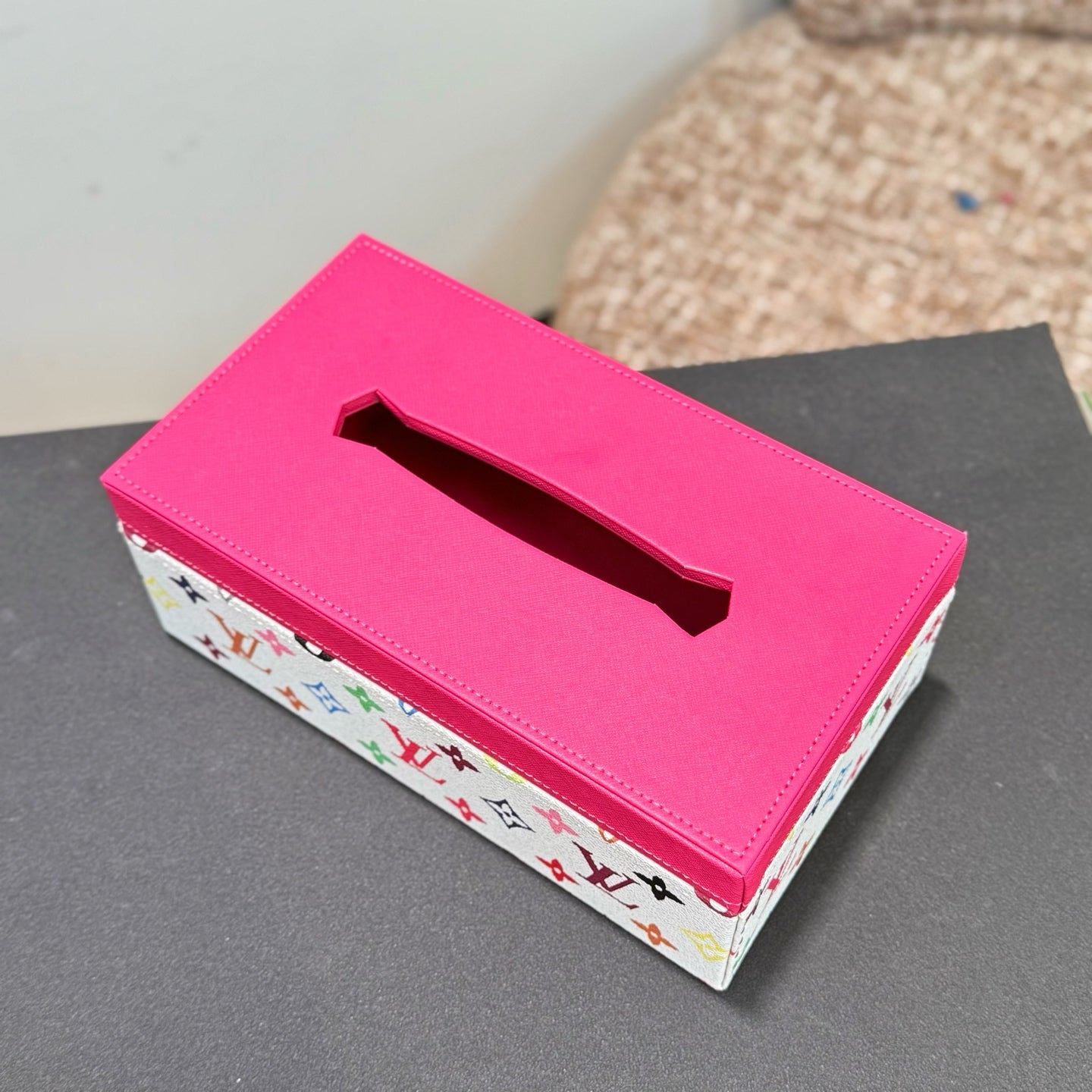 Facial Tissue Box Holder