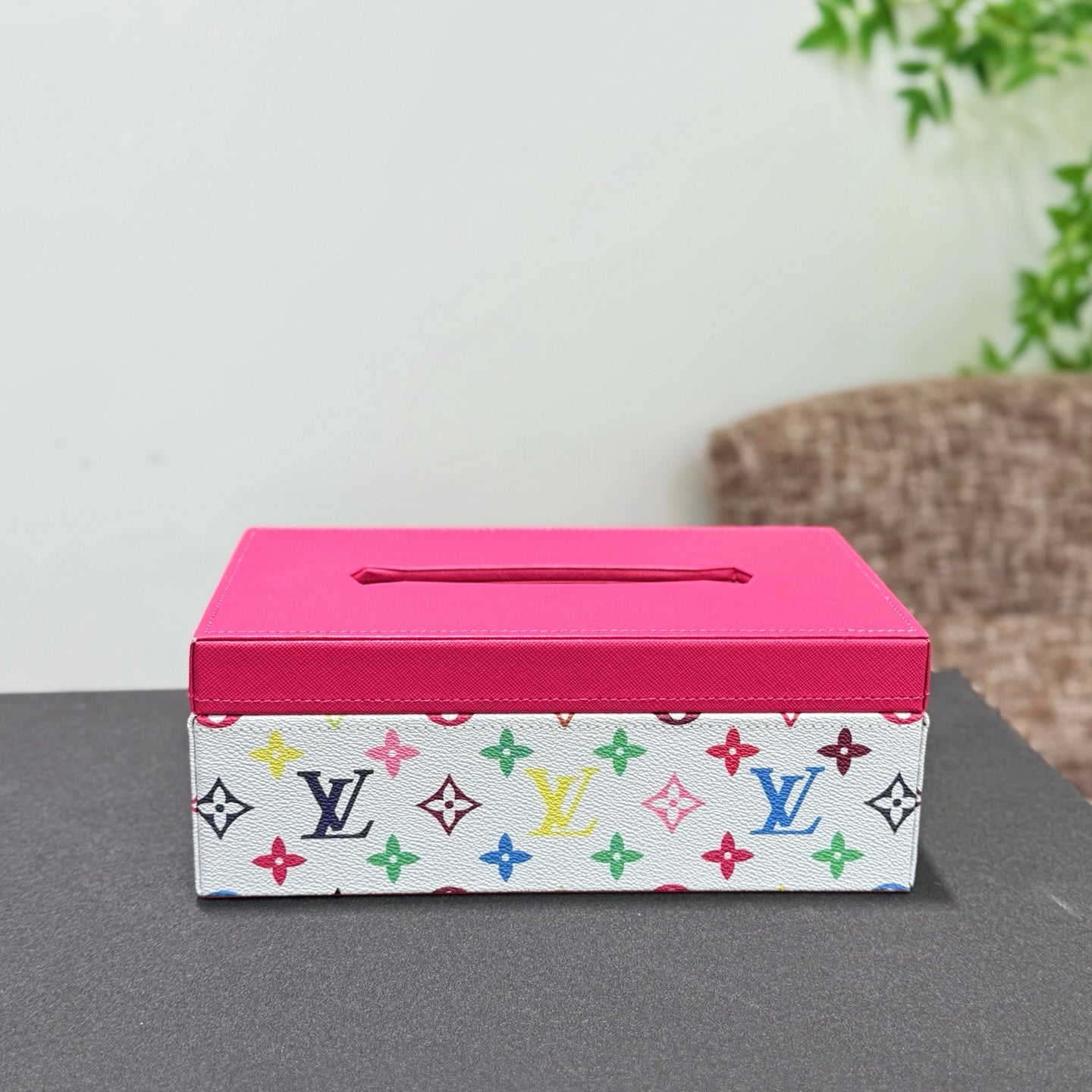 Facial Tissue Box Holder