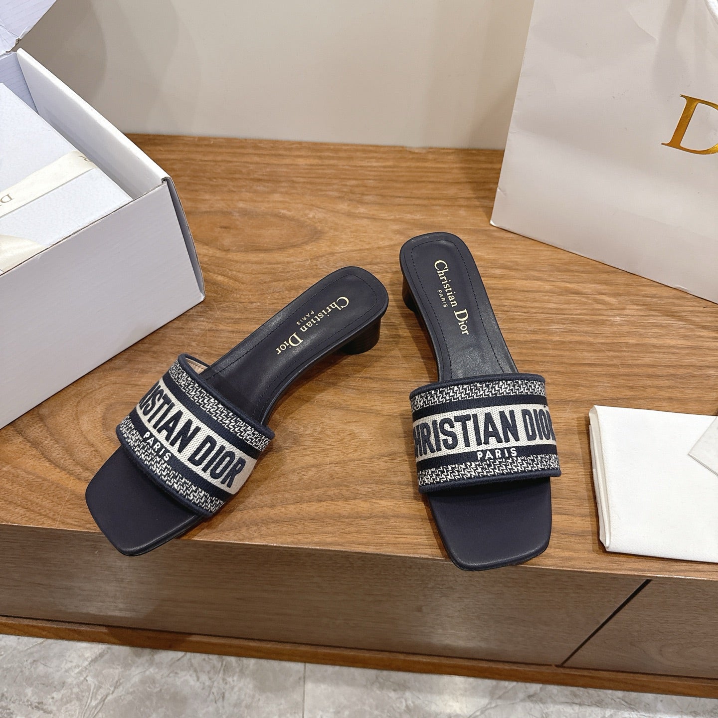 High Heel Slippers