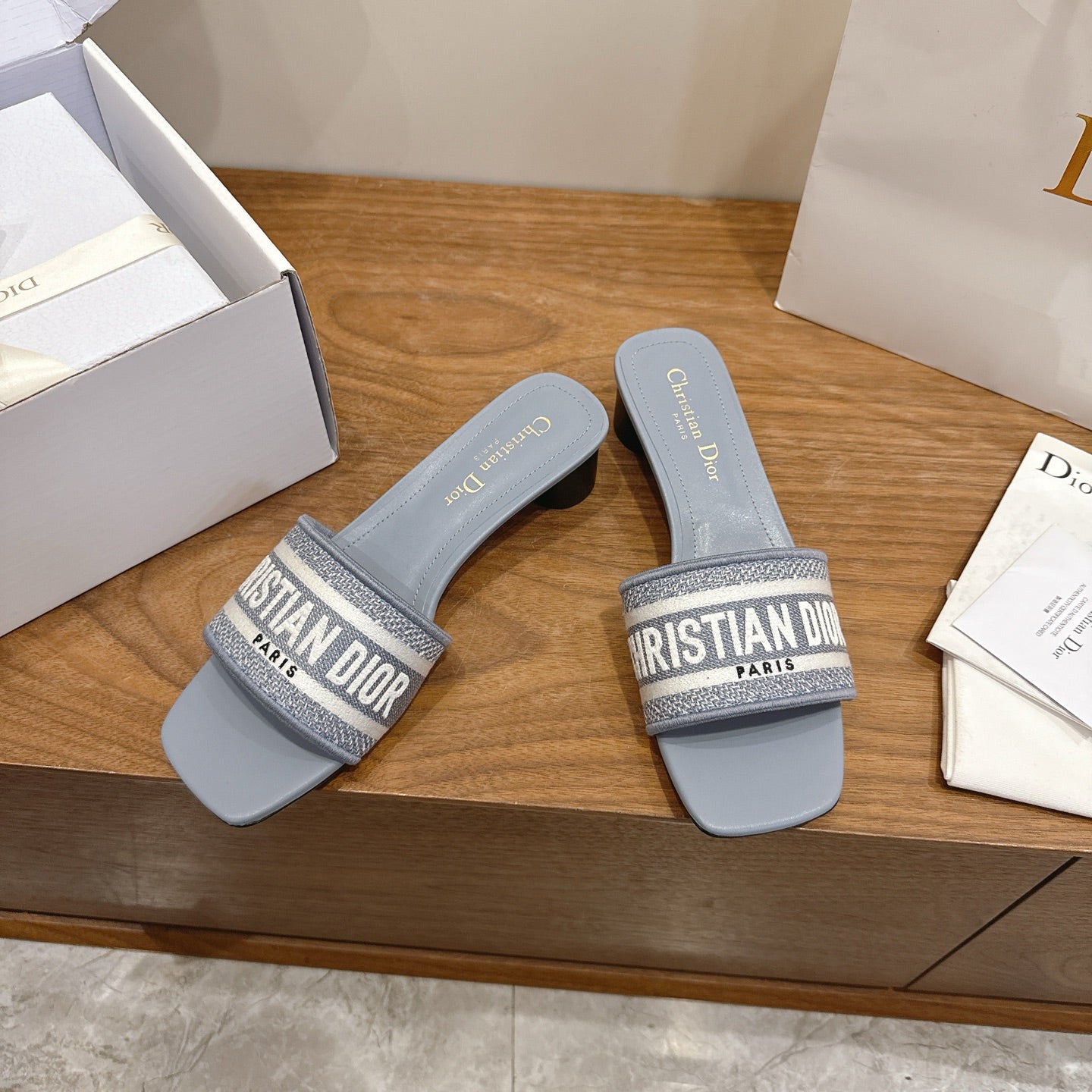 High Heel Slippers