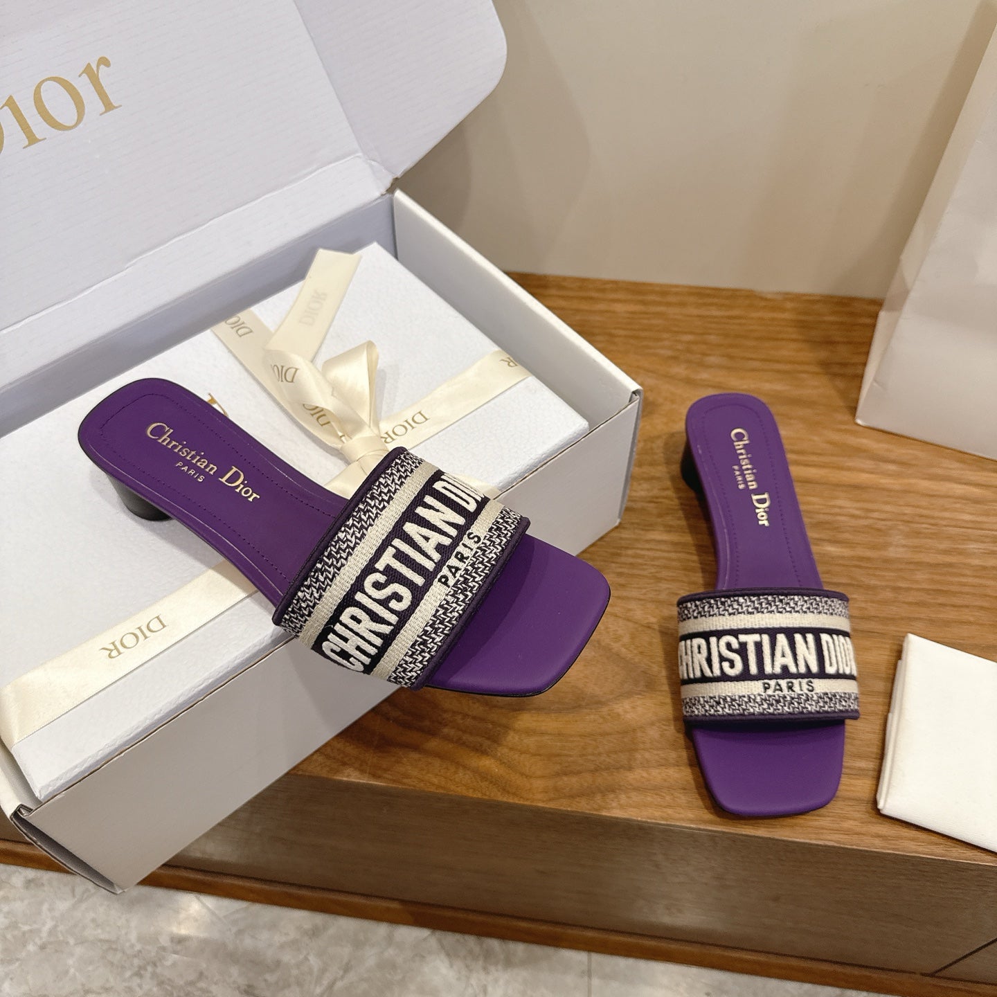High Heel Slippers