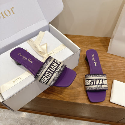High Heel Slippers