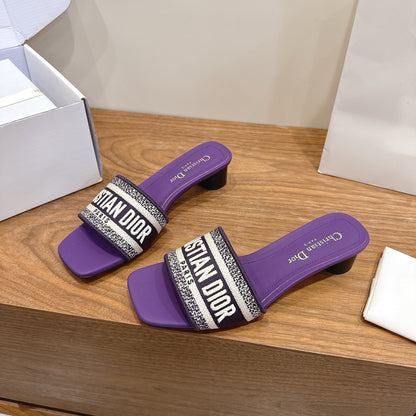 High Heel Slippers
