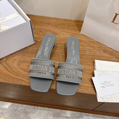 High Heel Slippers