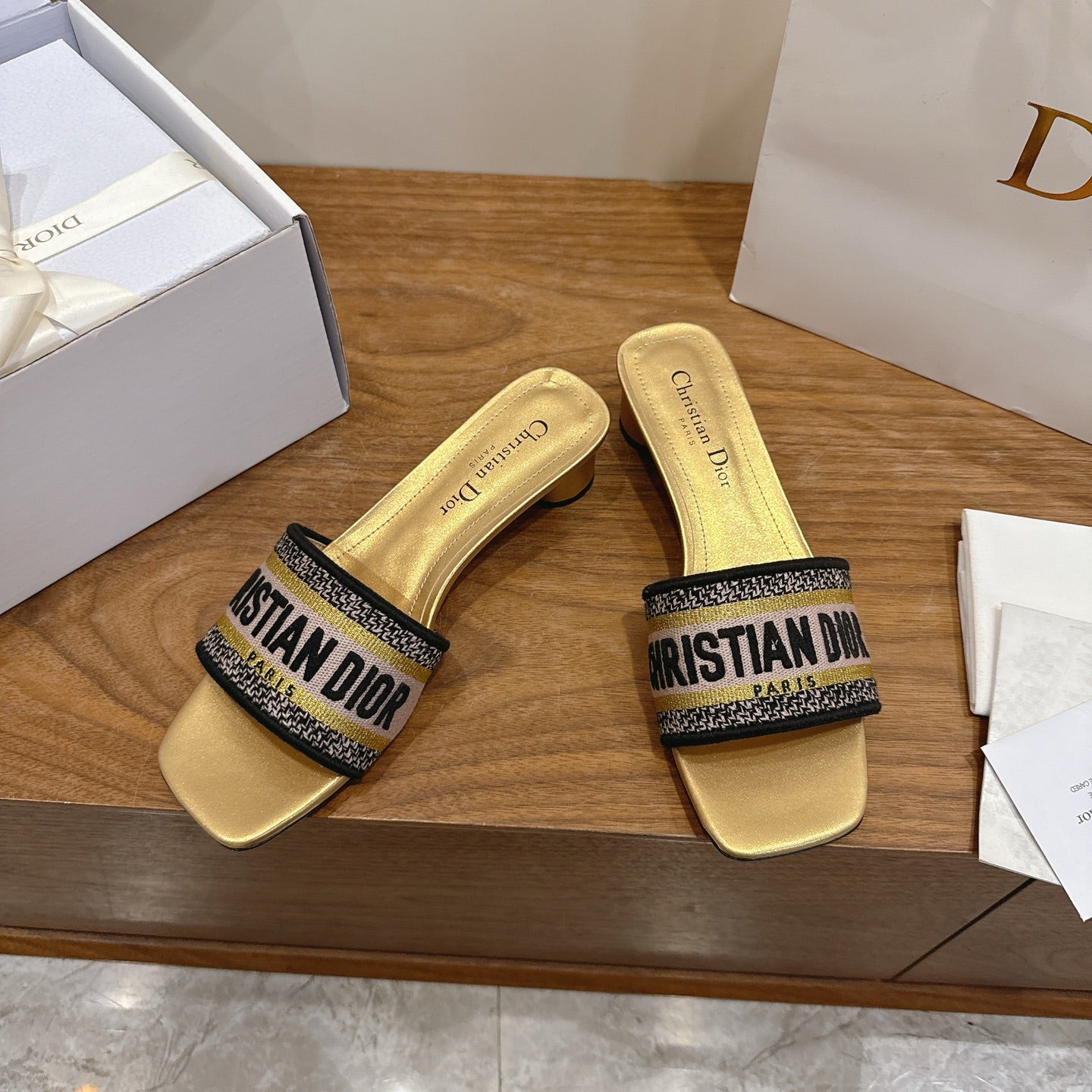 High Heel Slippers