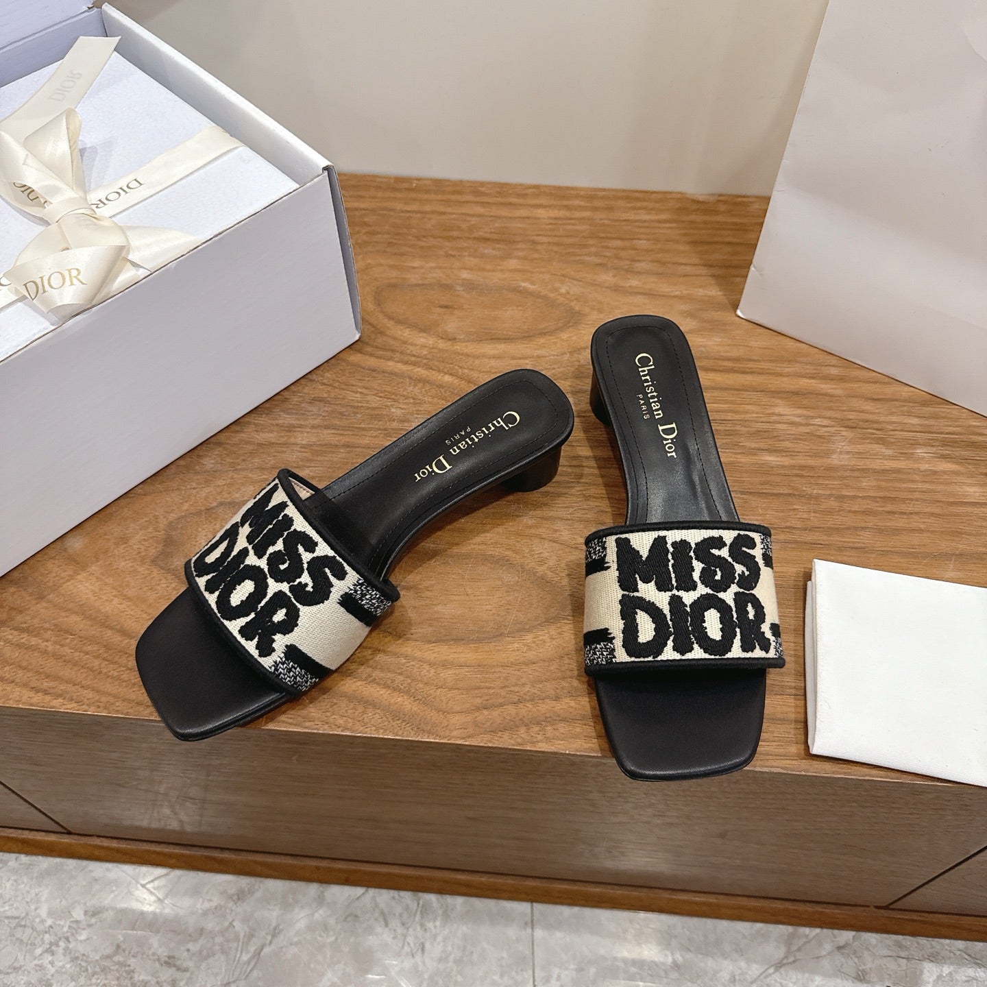 High Heel Slippers