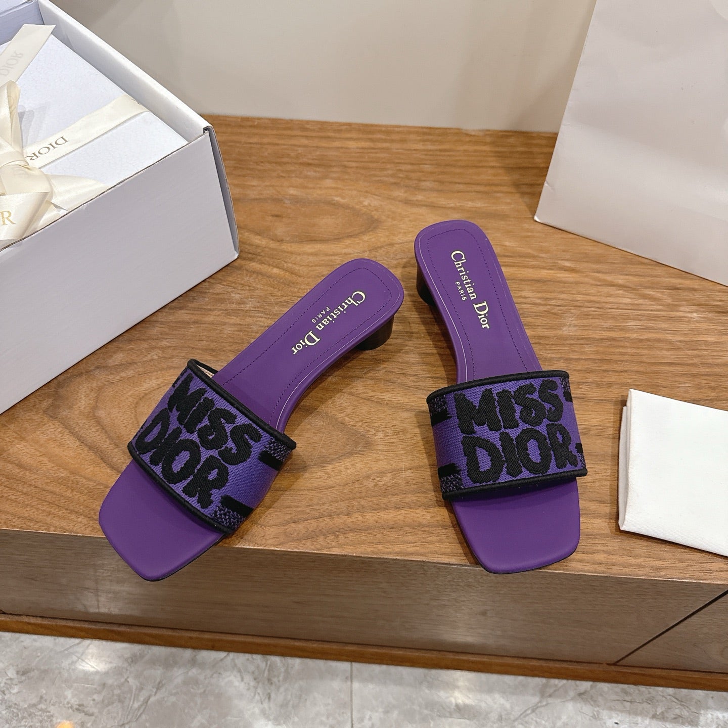 High Heel Slippers