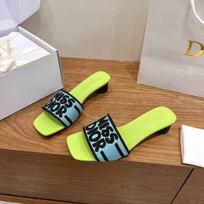 High Heel Slippers