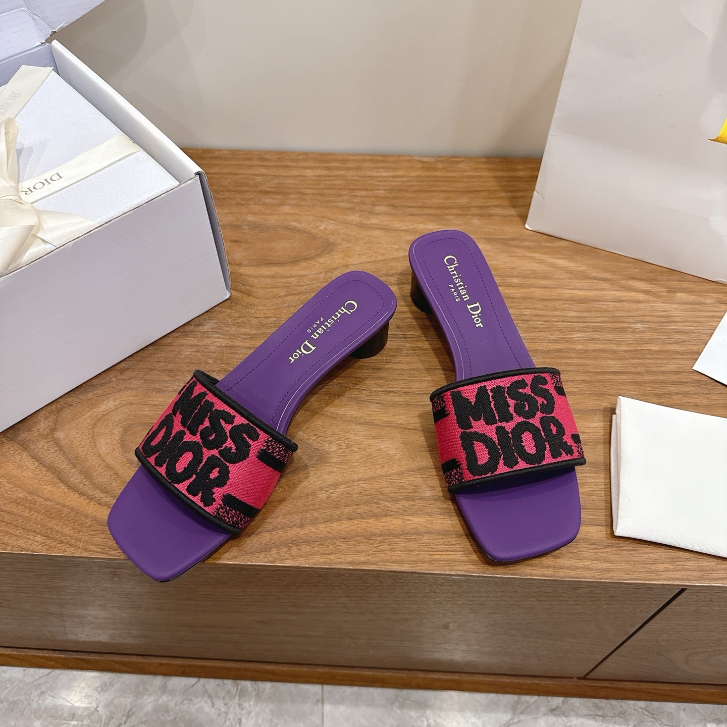 High Heel Slippers