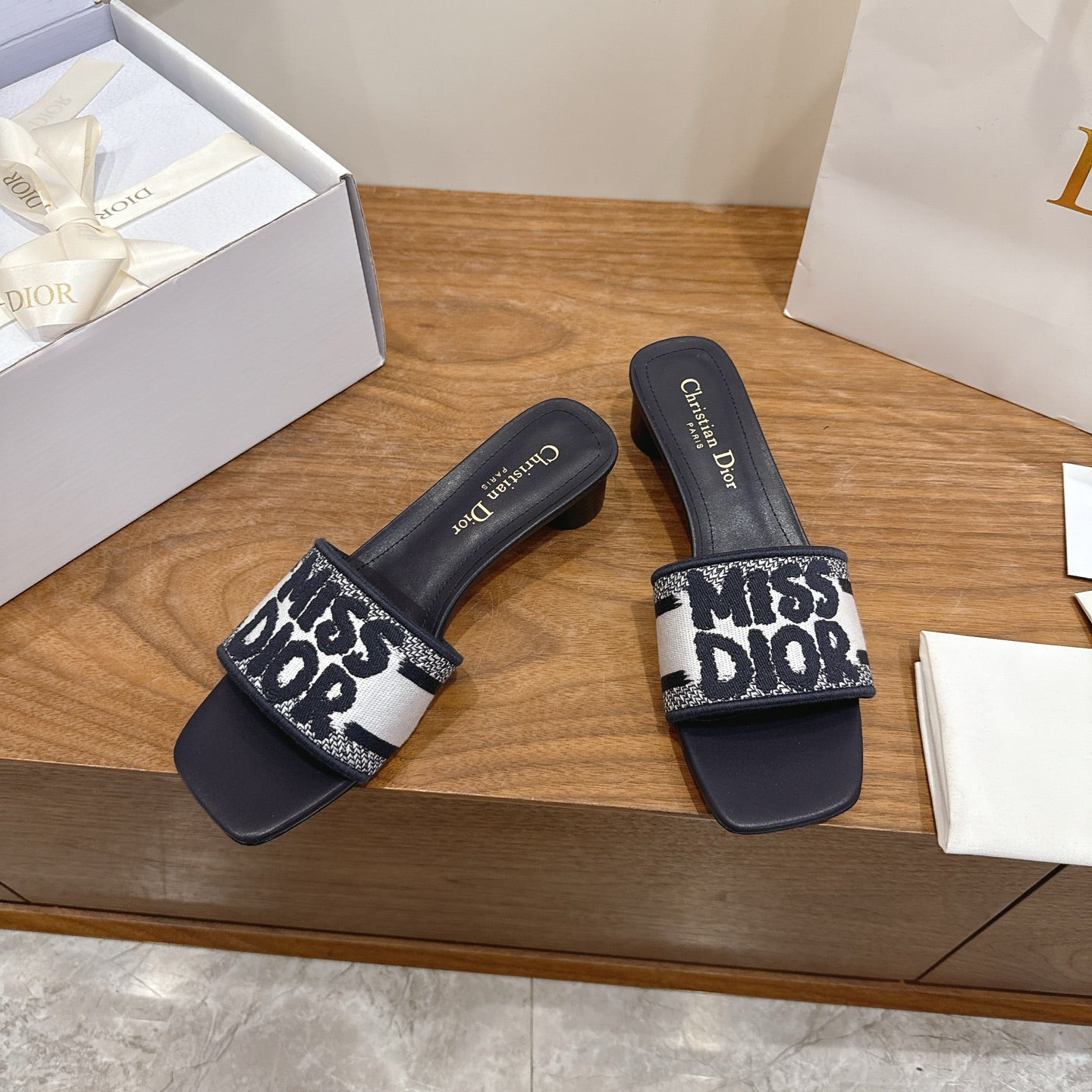 High Heel Slippers