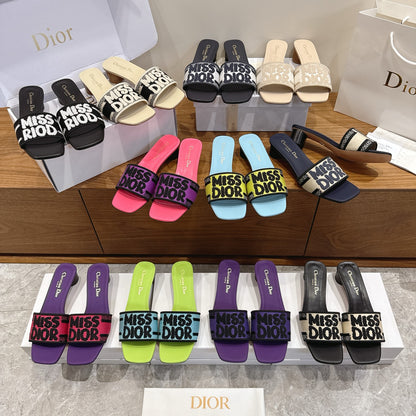 High Heel Slippers