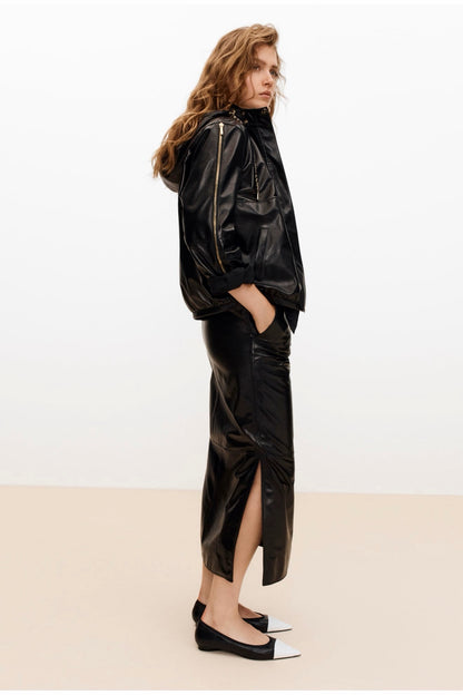 Leather Skirt