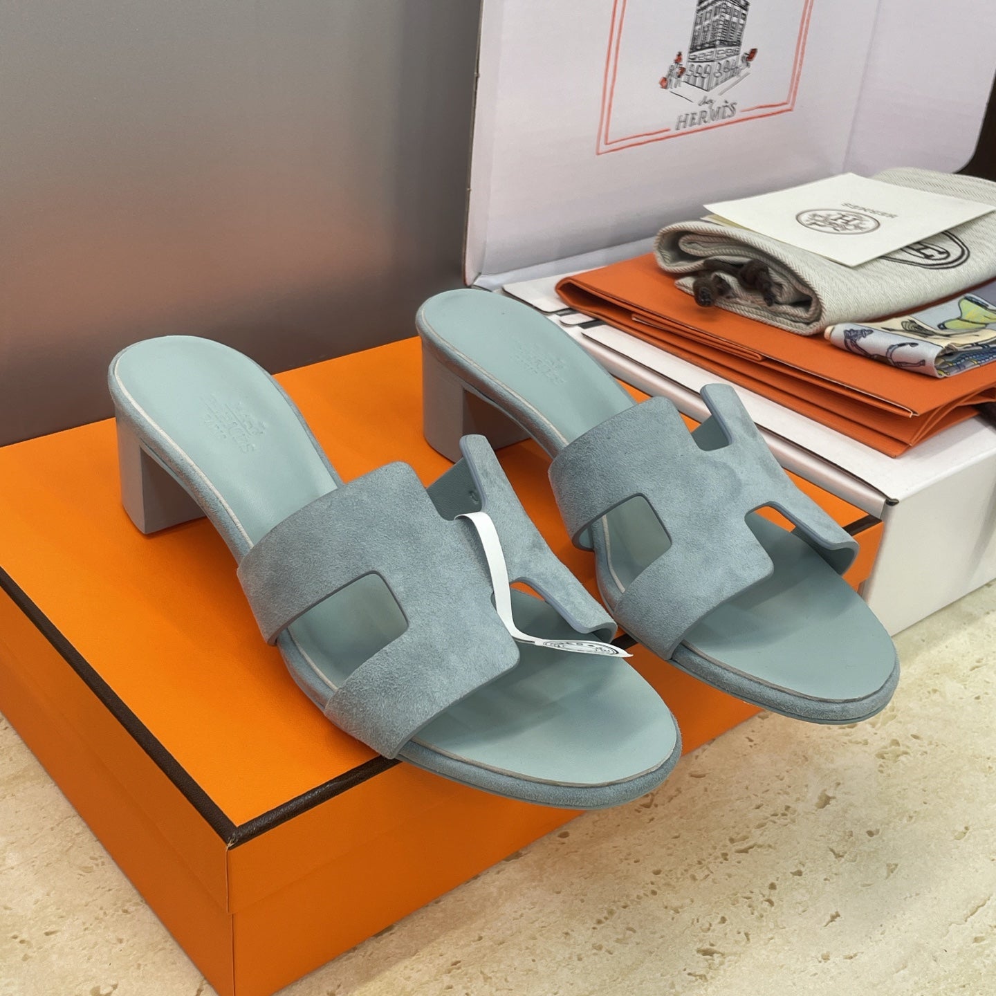 High Heel Slippers
