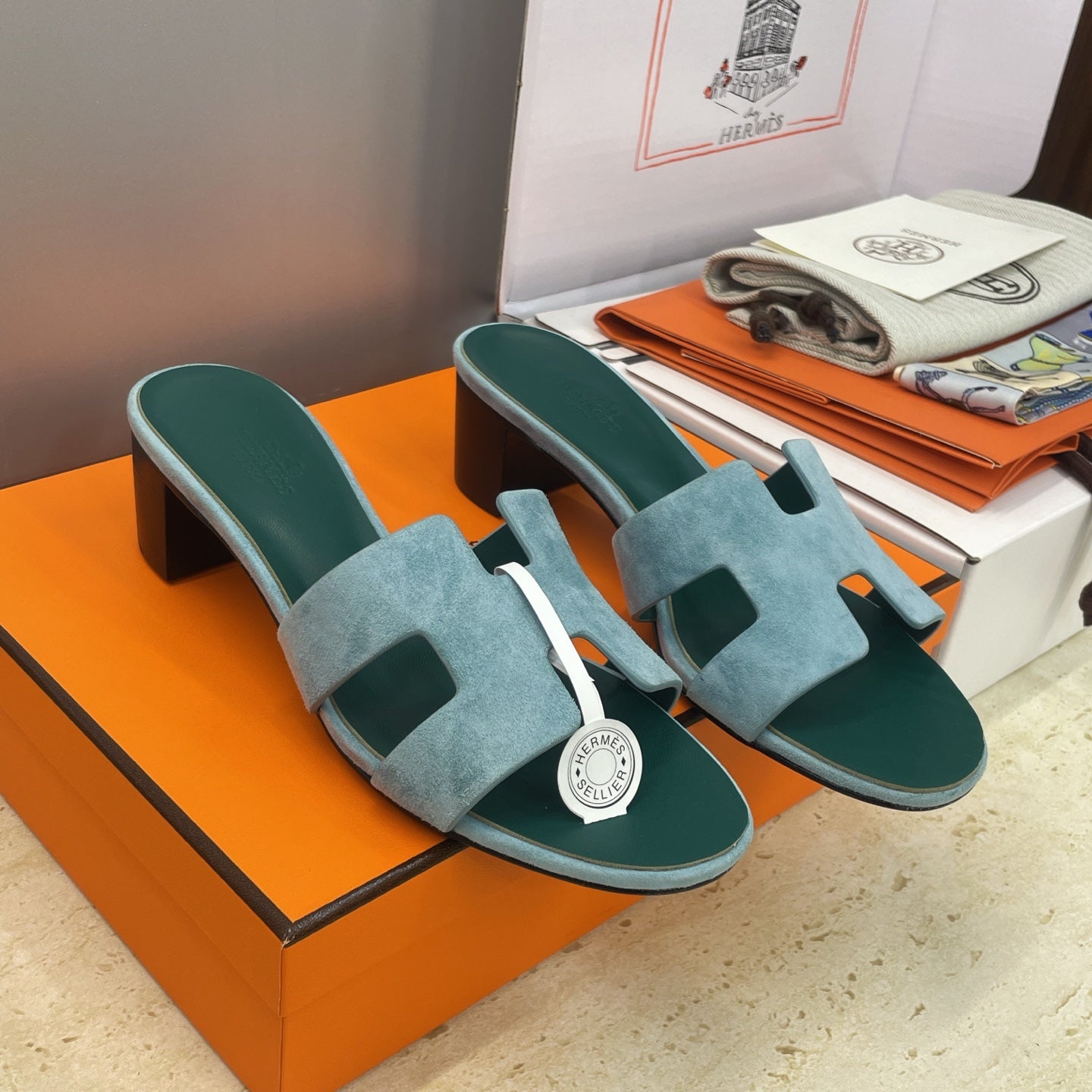 High Heel Slippers