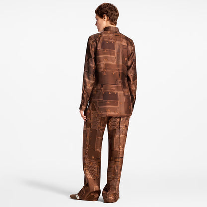 Long Sleeved Shirt + Casual Pants