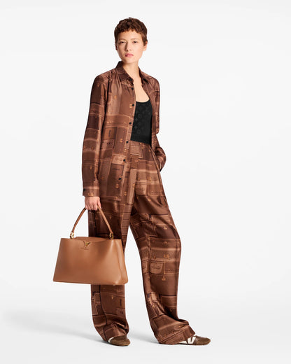 Long Sleeved Shirt + Casual Pants