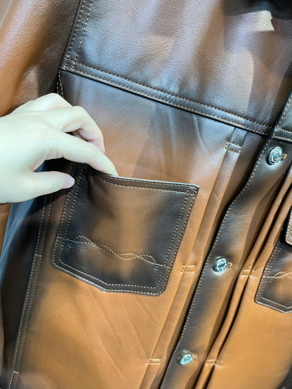 leather jacket