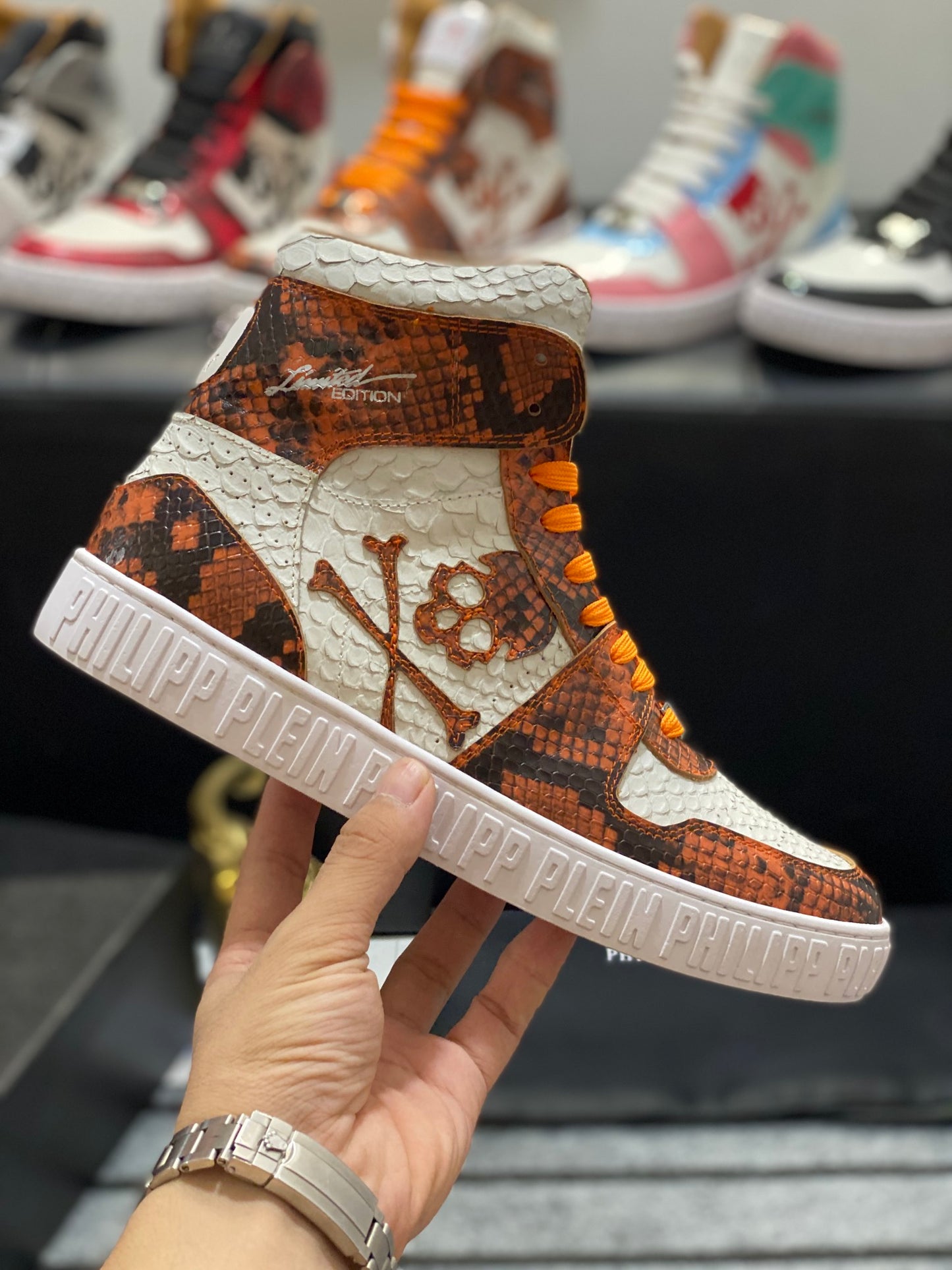 high top sneakers