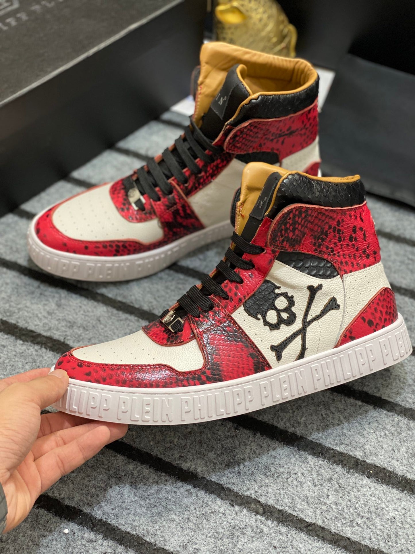 high top sneakers