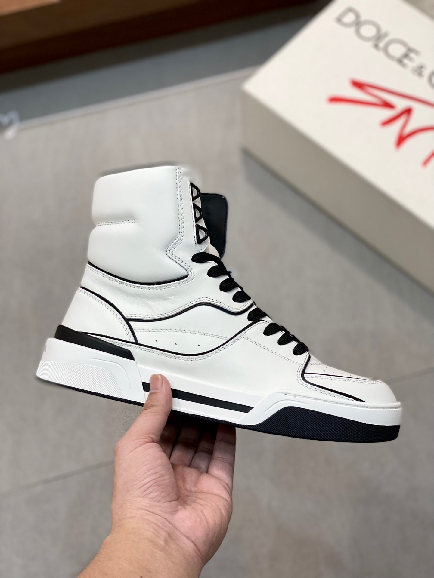 high top sneakers