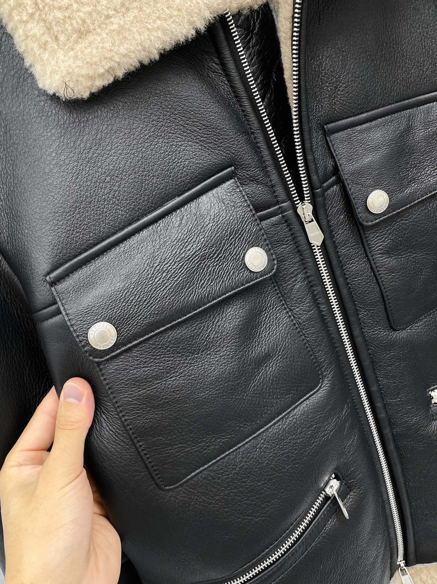 leather jacket