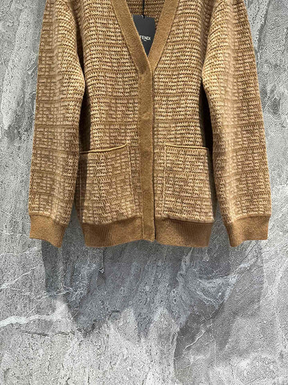 cashmere cardigan