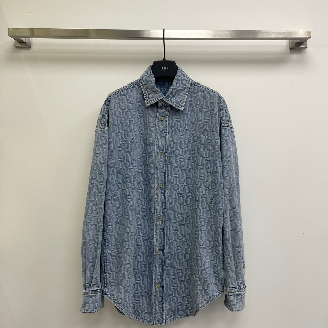 Denim shirt