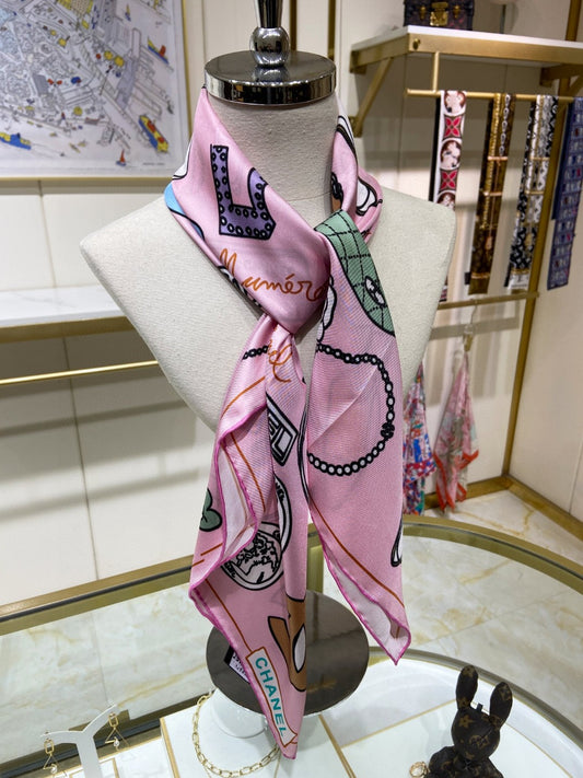 Silk scarf