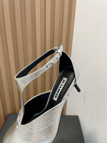 High heeled sandals