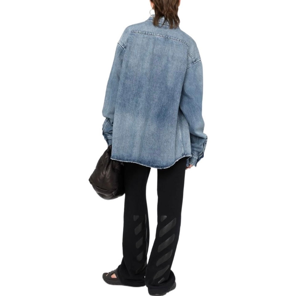 Denim long sleeve shirt