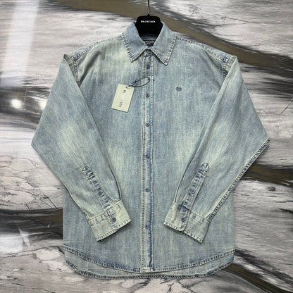 Denim long sleeve shirt