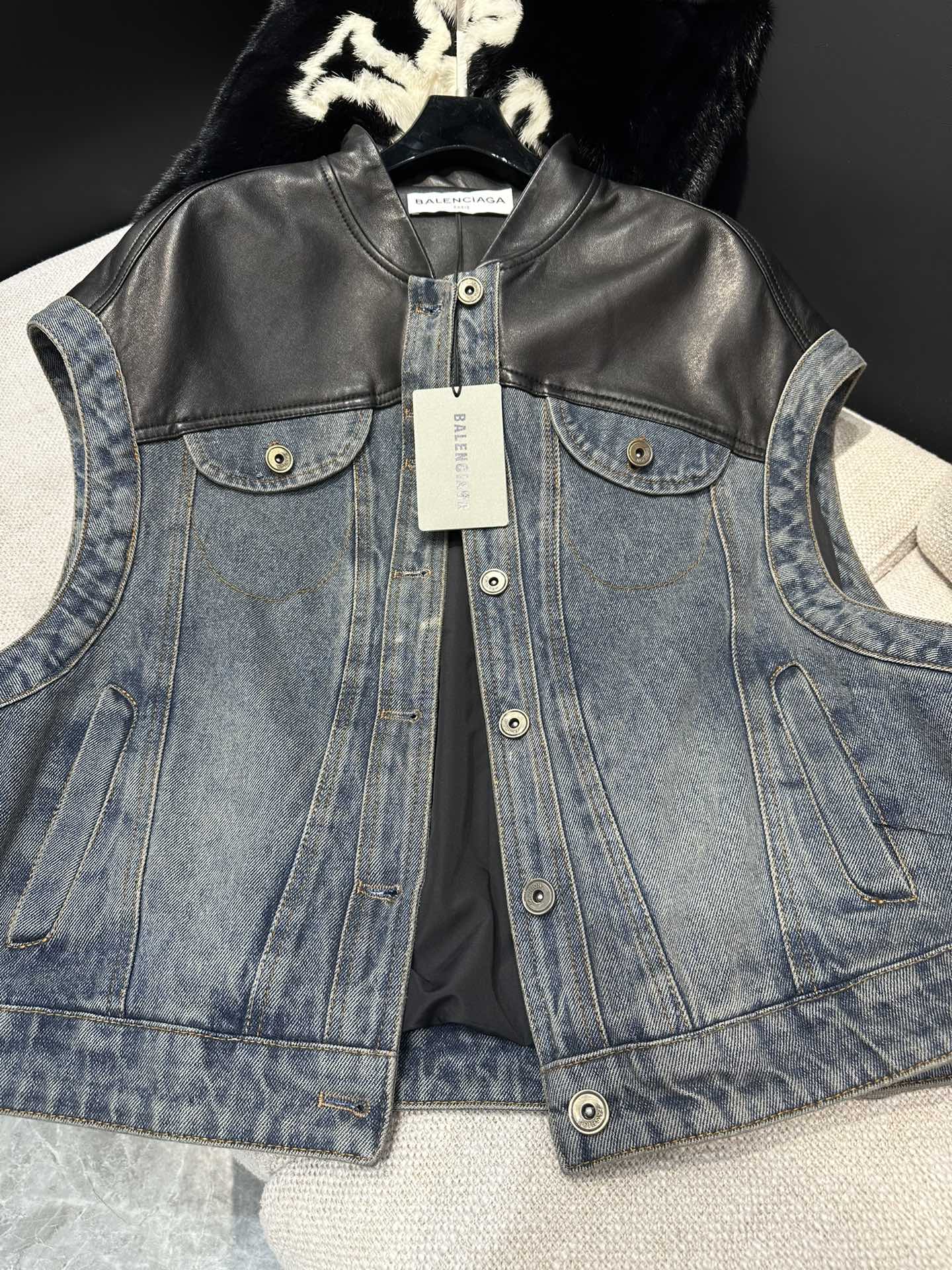 Denim vest