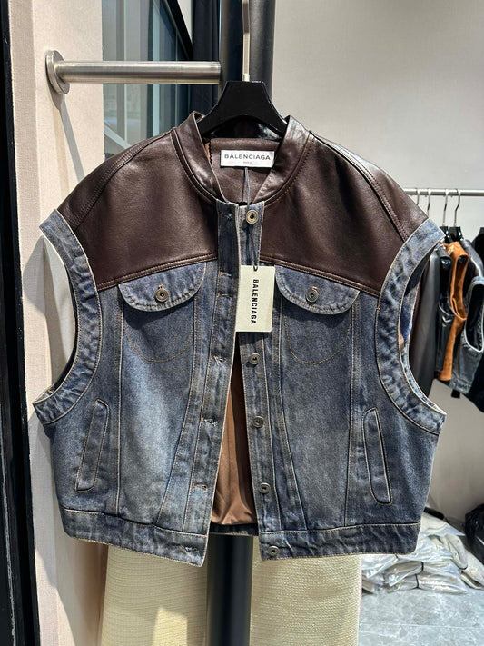 Denim vest