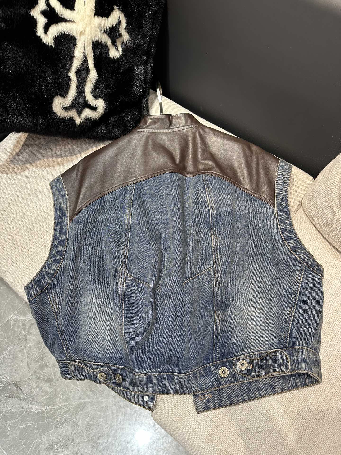 Denim vest