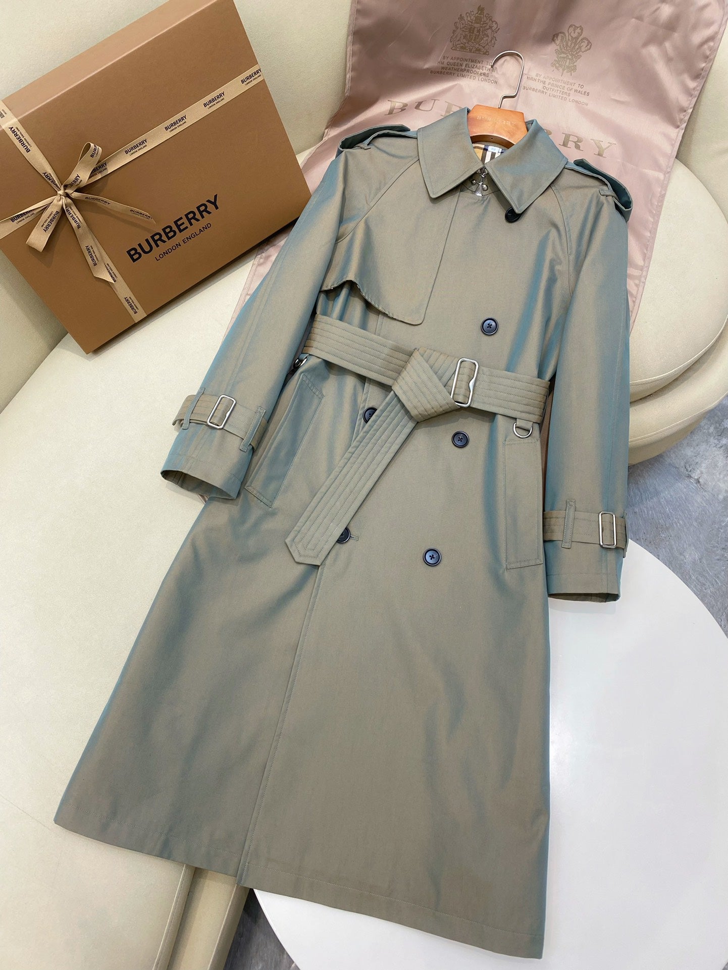 Long trench coat