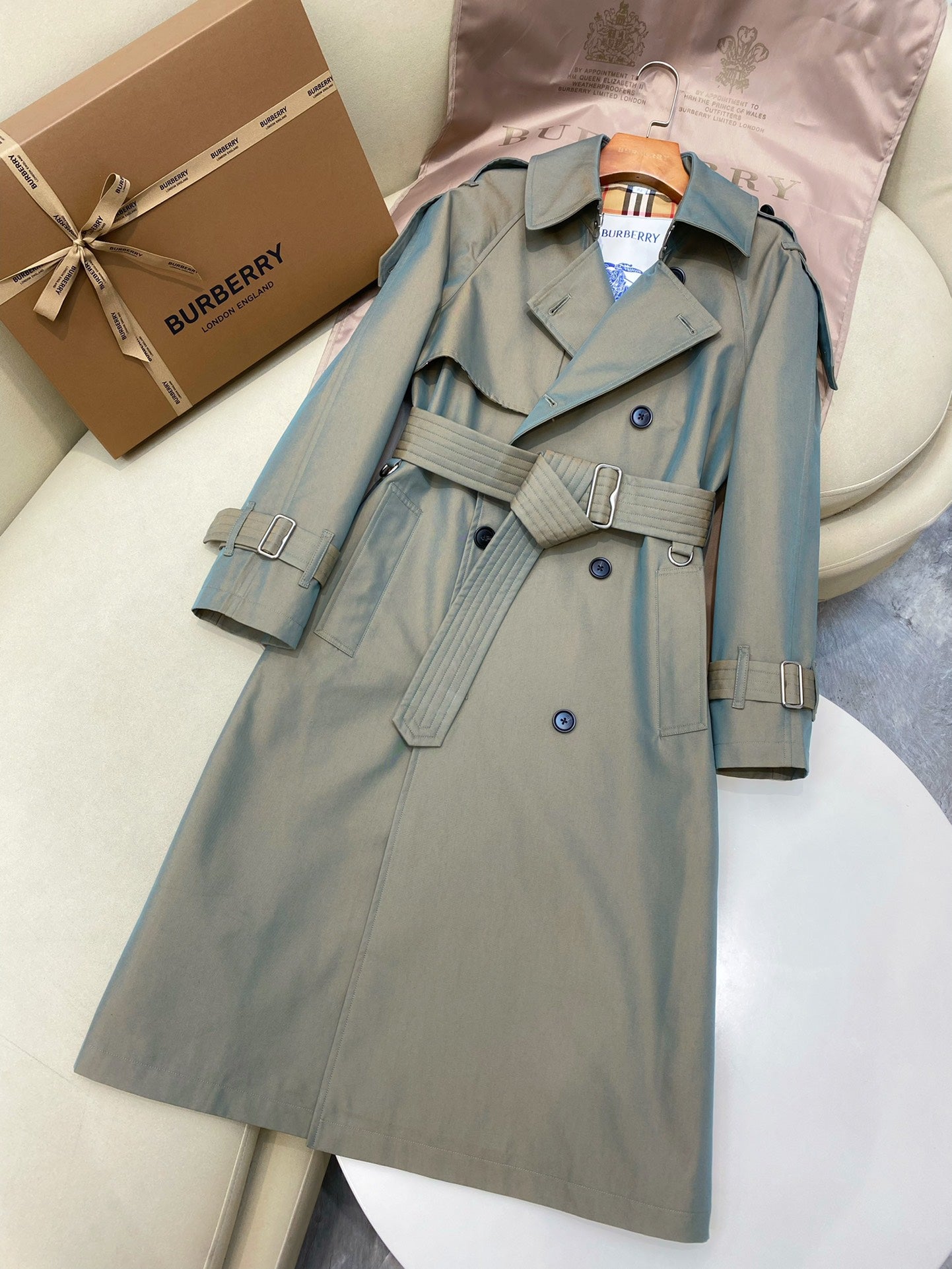 Long trench coat