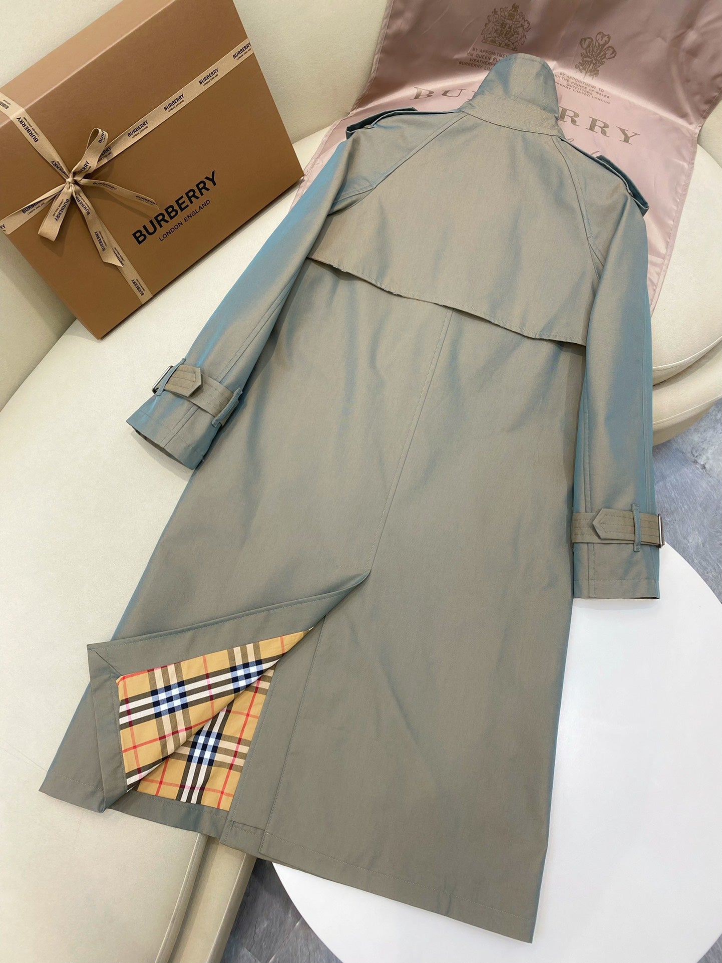 Long trench coat