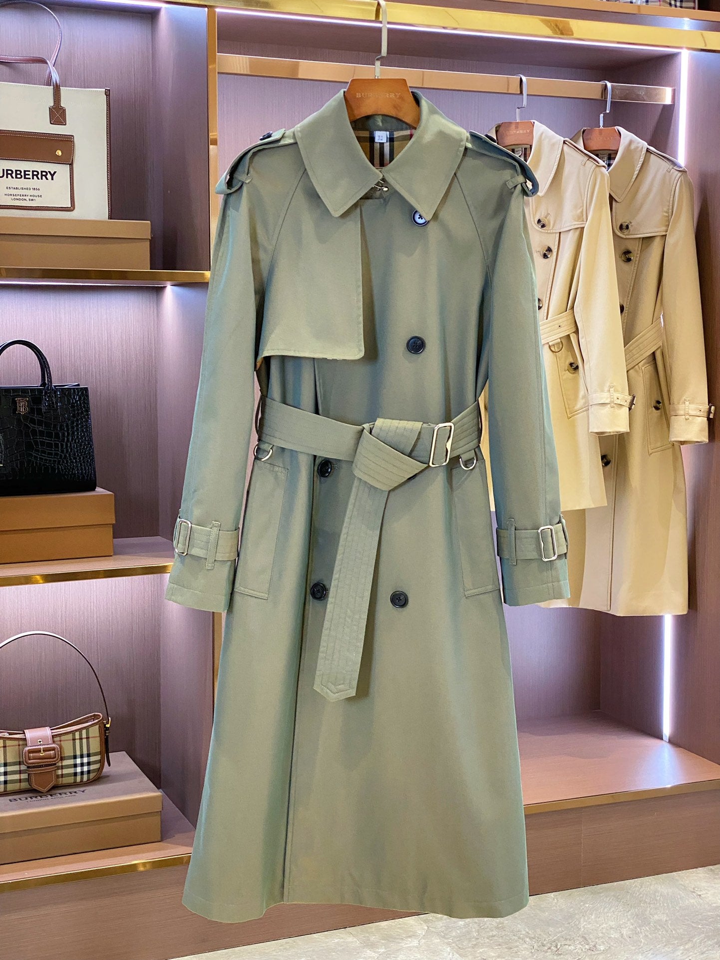 Long trench coat