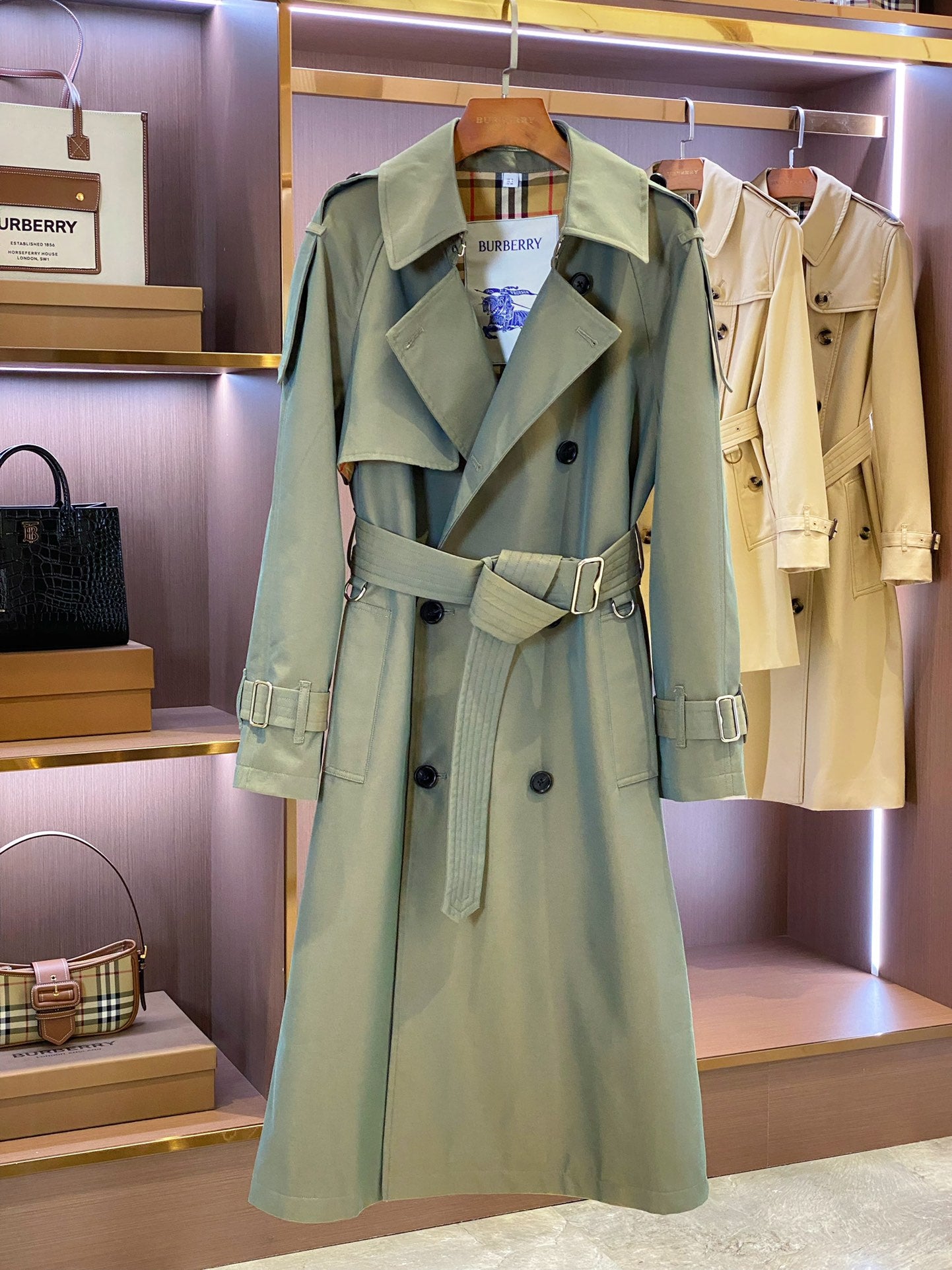 Long trench coat