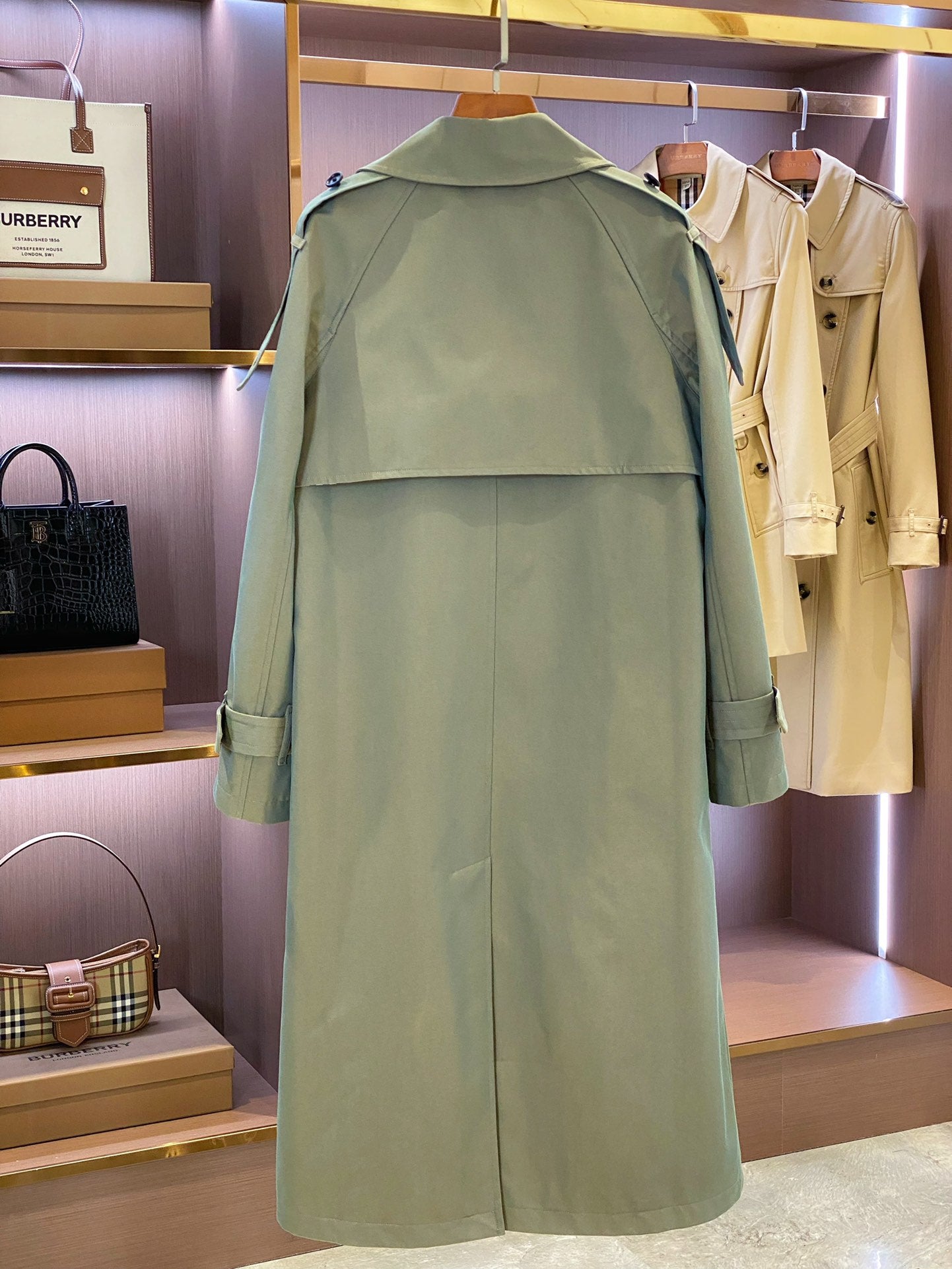 Long trench coat