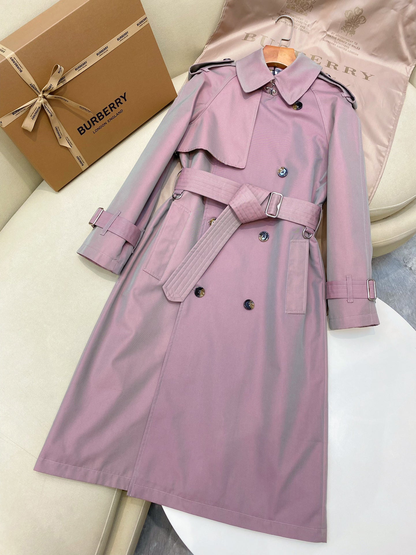 Long trench coat