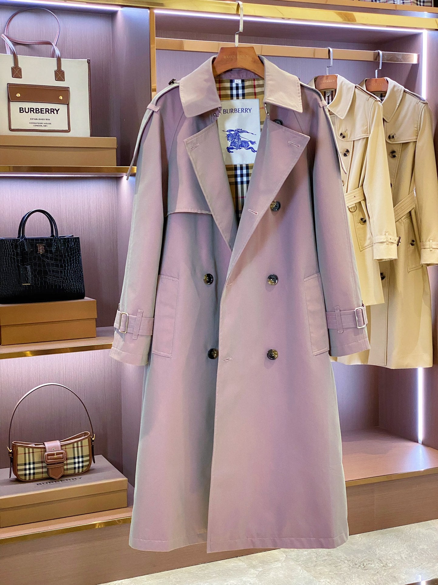 Long trench coat