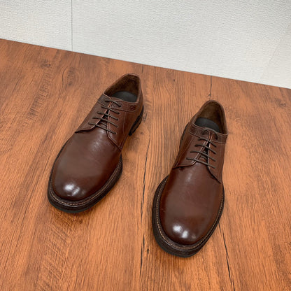 Leather shoes