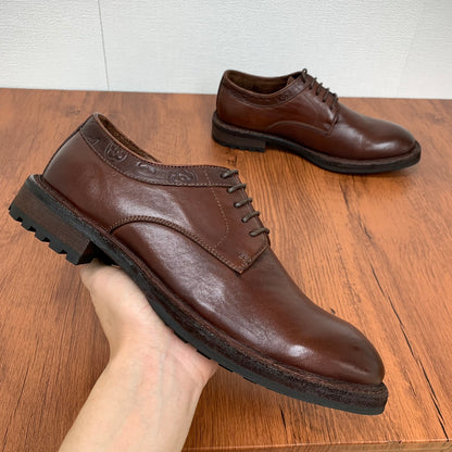 Leather shoes