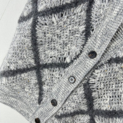 Knitted vest