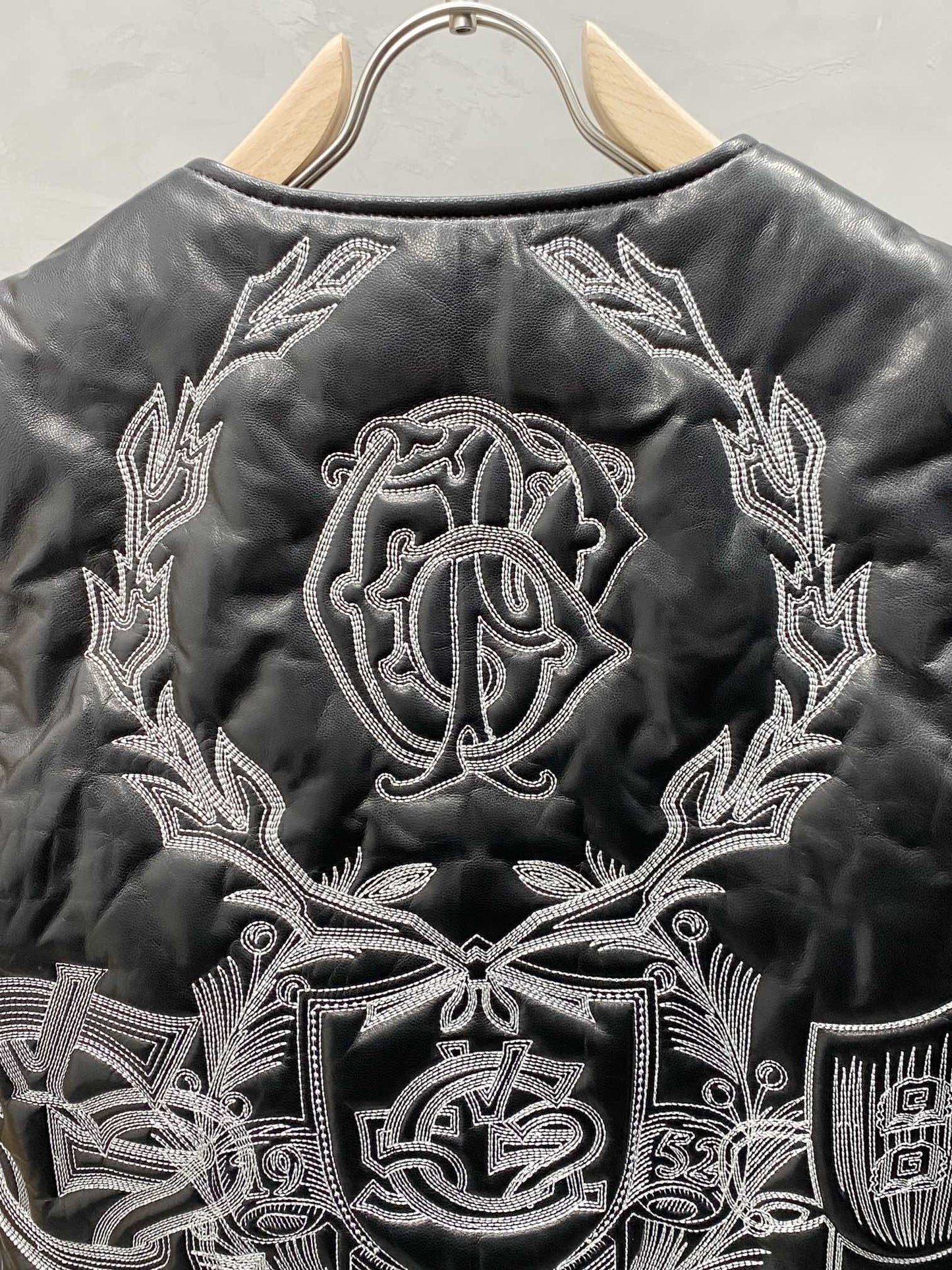 Leather vest