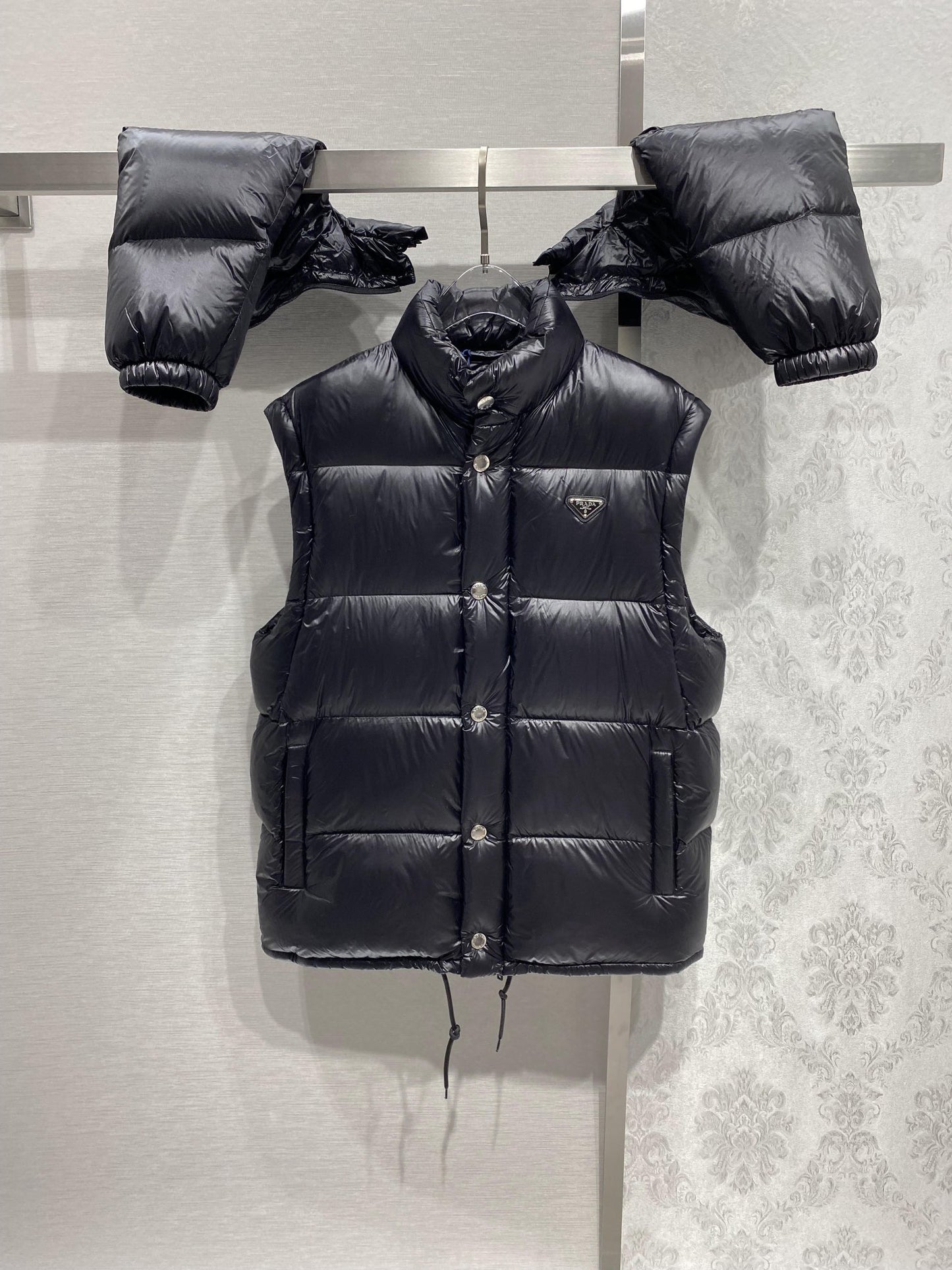 Down jacket/vset