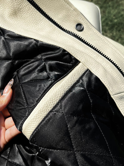 Leather Baseball Jacket