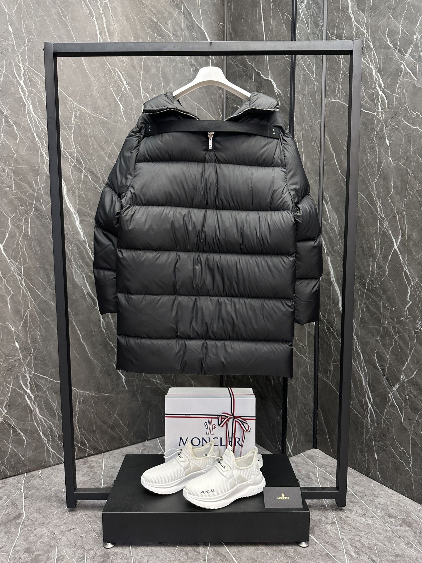 Collaborative Long Down Jacket