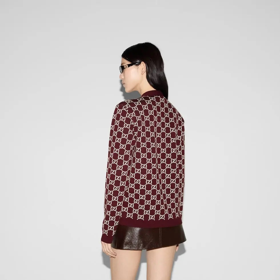 Reversible knit cardigan